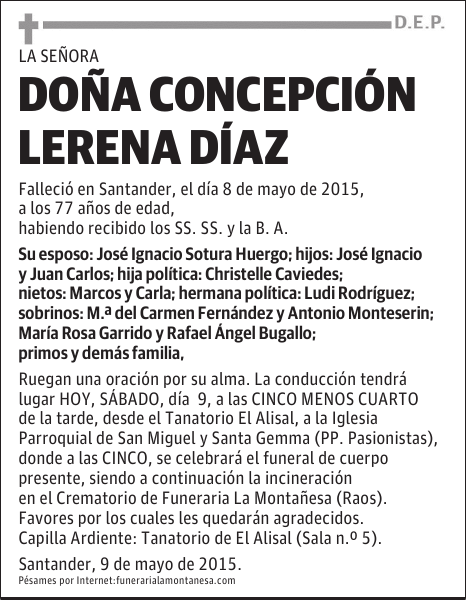 Concepción Lerena Díaz