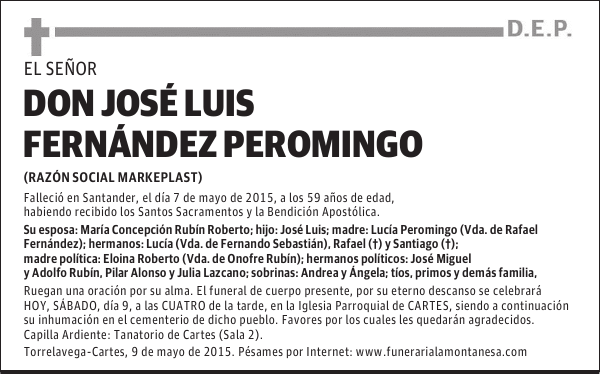 José Luis Fernández Peromingo