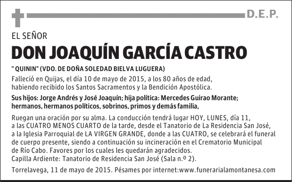 Joaquín García Castro