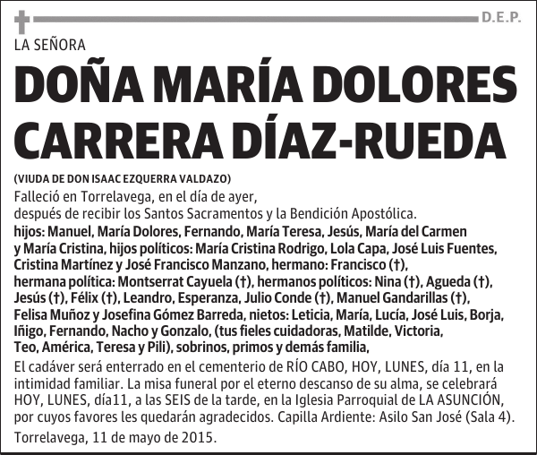 María Dolores Carrera Díaz-Rueda
