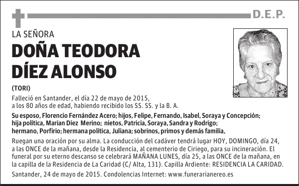 Teodora Díez Alonso