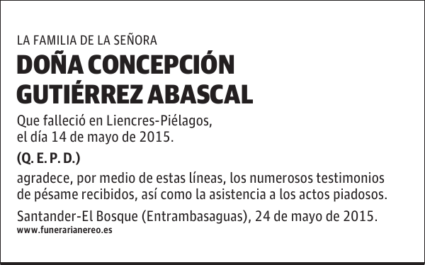 Concepción Gutiérrez Abascal