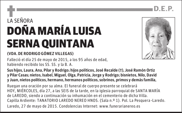 María Luisa Serna Quintana
