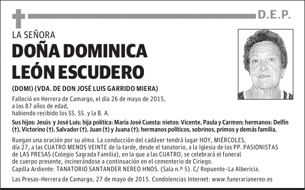 Dominica León Escudero