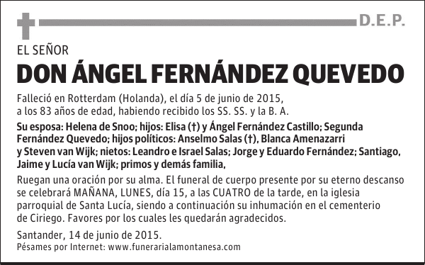 Ángel Fernández Quevedo