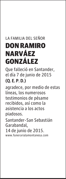 Ramiro Narváez González