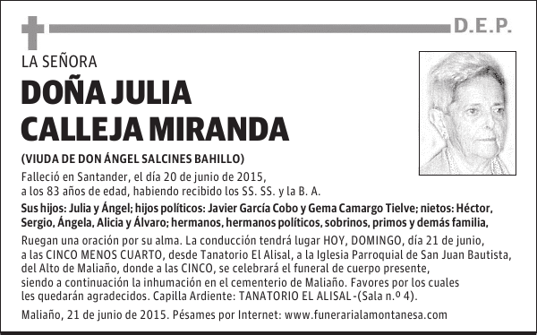Julia Calleja Miranda