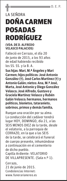 Carmen Posadas Rodríguez