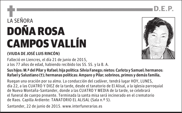 Rosa Campos Vallín
