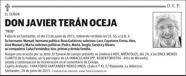 Javier Terán Oceja
