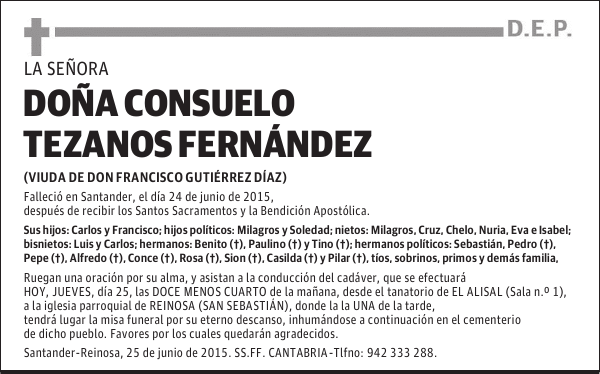 Consuelo Tezanos Fernández