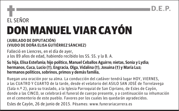Manuel Viar Cayón