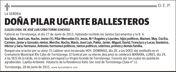 Pilar Ugarte Ballesteros