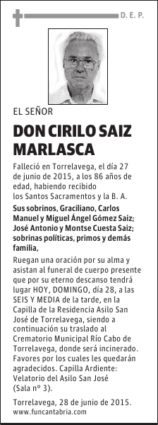 Cirilo Saiz Marlasca