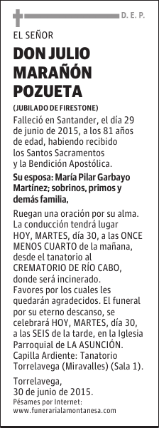 Julio Marañón Pozueta