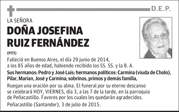 Josfina Ruiz Fernández