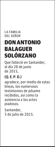 Antonio Balaguer Solórzano