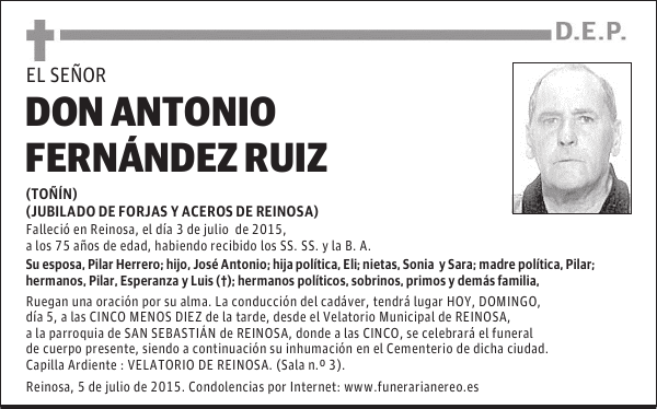 Antonio Fernández Ruiz