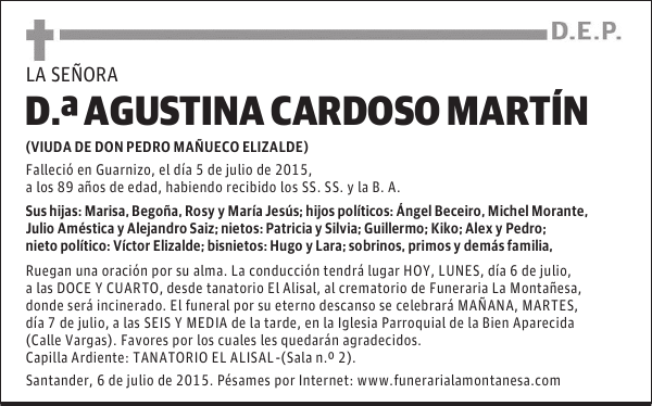 Agustina Cardoso Martín