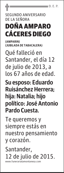 Amparo Cáceres Diego