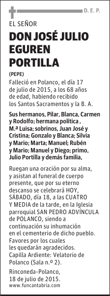 José Julio Eguren Portilla
