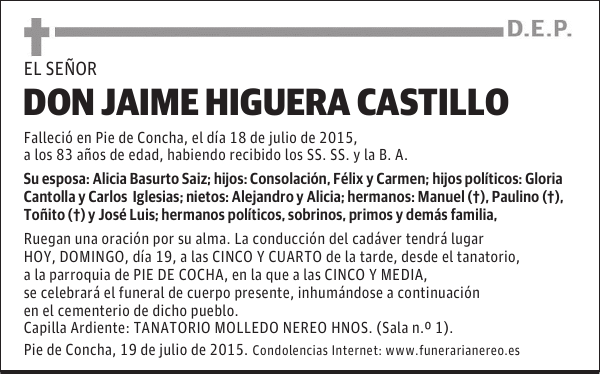 Jaime Higuera Castillo