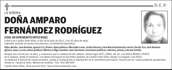 Amparo Fernández Rodríguez