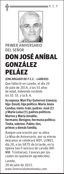 José Aníbal González Peláez