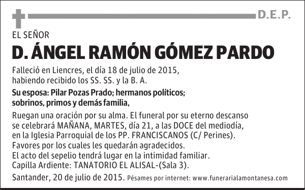 Ángel Ramón Gómez Pardo