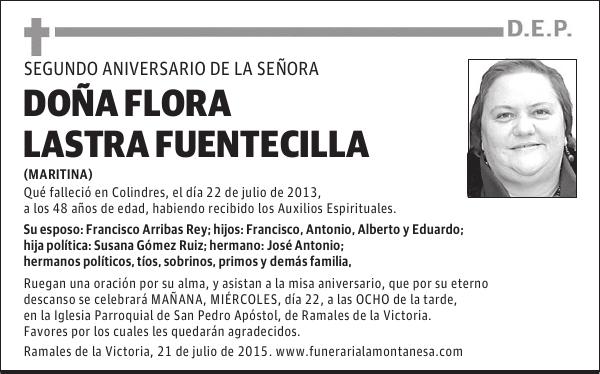 Flora Lastra Fuentecilla