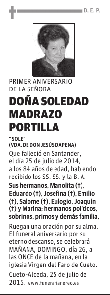 SOLEDAD MADRAZO PORTILLA