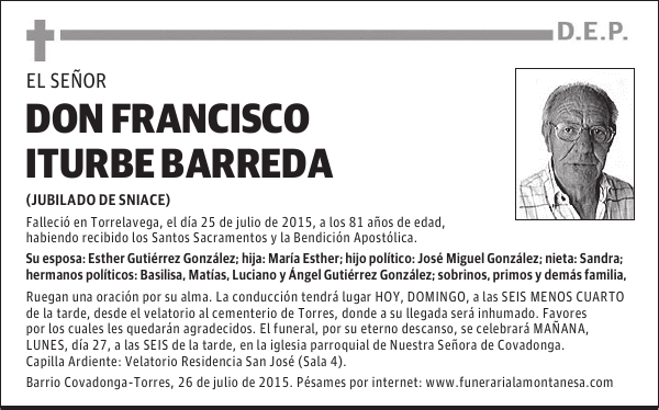 Francisco Iturbe Barreda