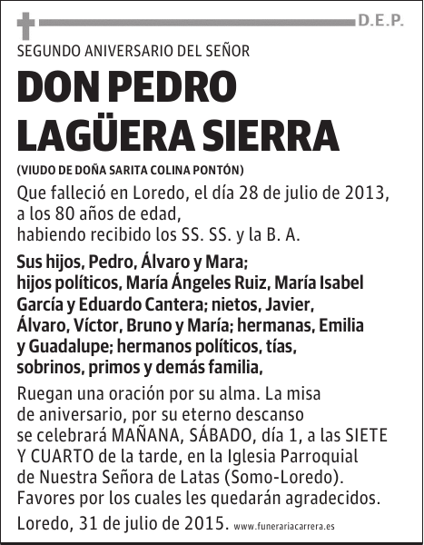 Pedro Lagüera Sierra