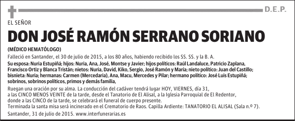 José Ramón Serrano Soriano