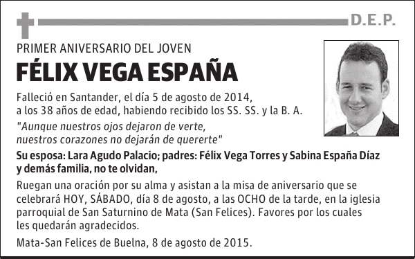 FÉLIX VEGA ESPAÑA