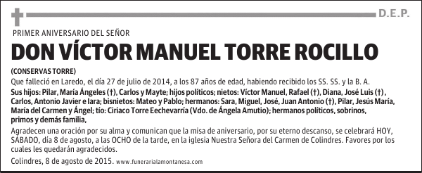 Víctor Manuel Torre Rocillo