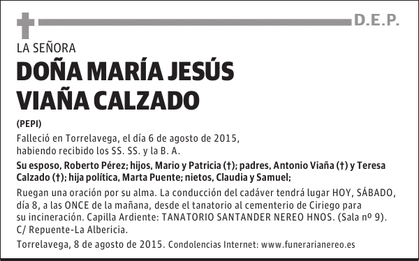 MARÍA JESÚS VIAÑA CALZADO