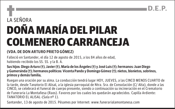 María del Pilar Colmenero