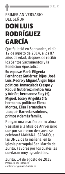 LUIS RODRIGUEZ GARCÍA