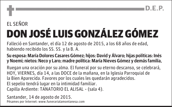 José Luis González Gómez