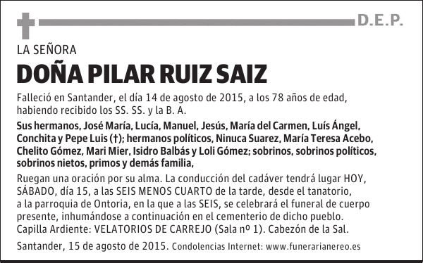 PILAR RUIZ SAIZ