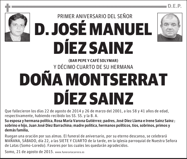 JOSÉ MANUEL DIEZ SAINZ