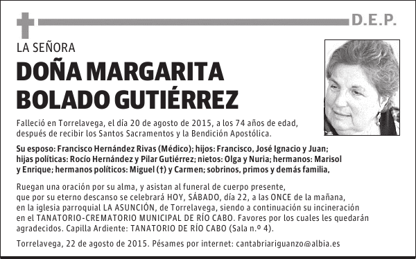 Margarita Bolado Gutiérrez