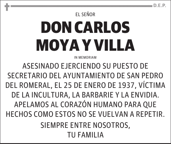 Carlos Moya y Villa