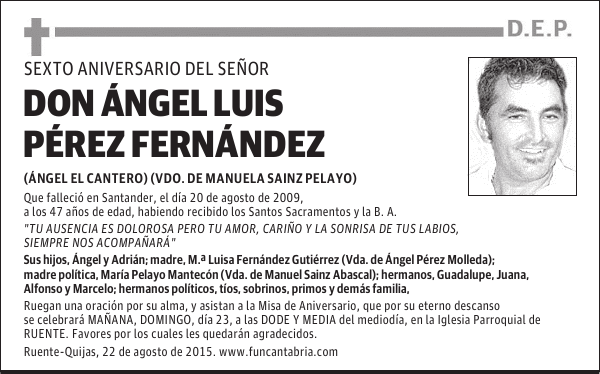 Ángel Luis Pérez Fernández