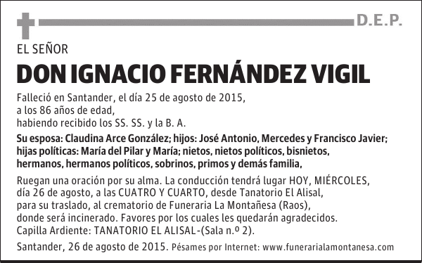 Ignacio Fernández Vigil