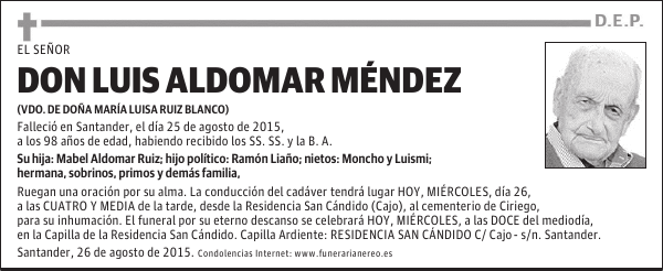 Luis Aldomar Méndez