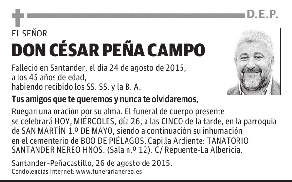 César Peña Campo 2