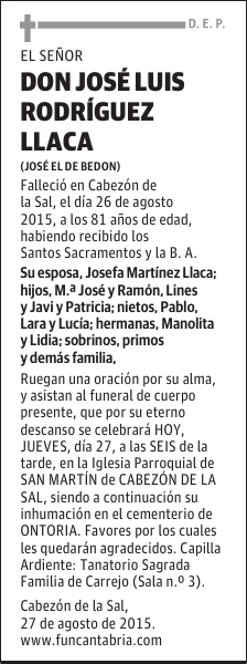José Luis Rodríguez Llaca