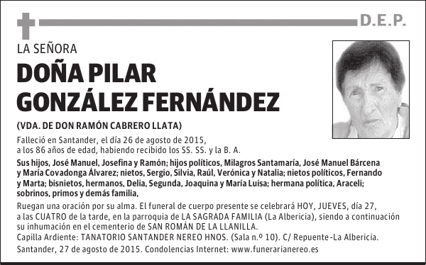 Pilar González Fernández